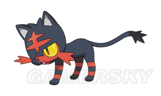 分类:火猫宝可梦   属性:火   身高:0.4m   体重:4.