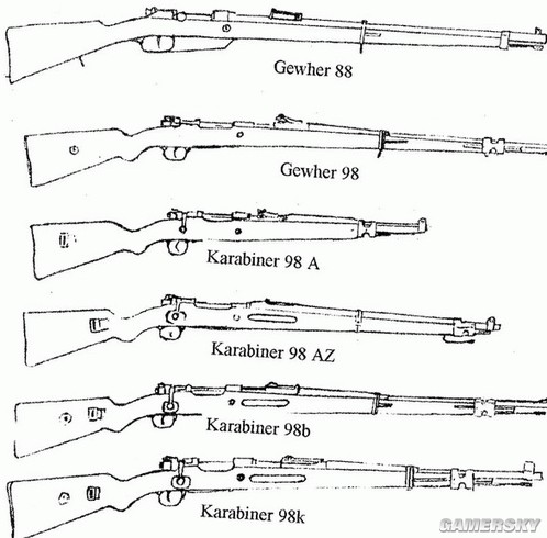 女前线格里芬人形枪械德国、其他篇_Kar98K 