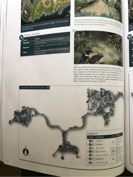 最终幻想15 Ff15 全迷宫地图及可收集道具一览 游民星空gamersky Com