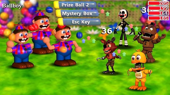 IULITM】FNaF World Redacted 玩具熊的午夜后宫世界:修订版_哔哩哔哩_