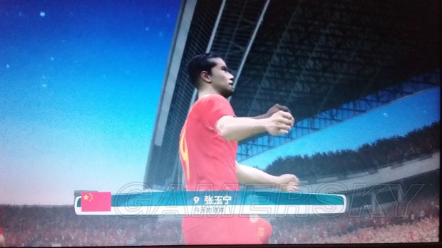 《实况足球2017(PES2017)》中国队亚洲杯图