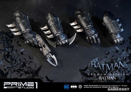 《蝙蝠侠:阿甘起源》限量版1:3手办公布 战痕套