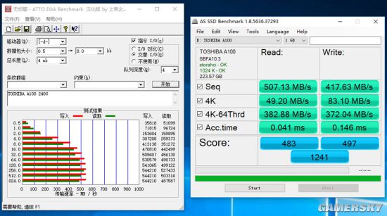 暴力拆解加刷固件升级 东芝A100 eTLC