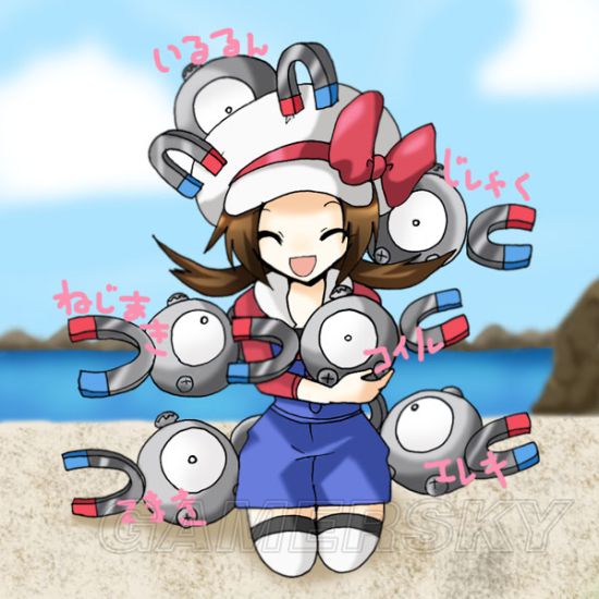 081 小磁怪(コイル/magnemite)   属性:电 钢   特性:磁力;结实