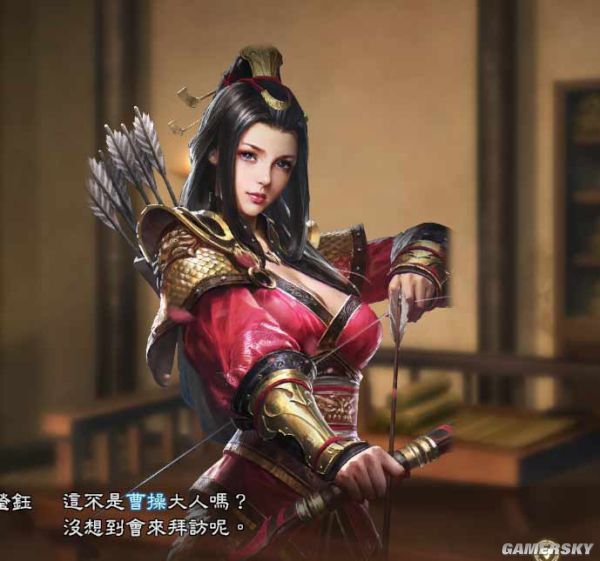 《三国志13威力加强版》自制美女武将mod图片