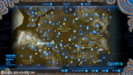 《塞尔达传说荒野之息》石巨人及迷宫坐标 石巨人在哪