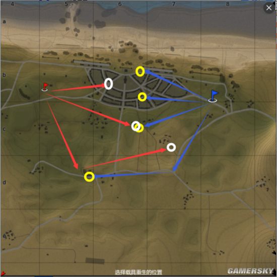 战争雷霆陆战地图详细走位和优势解析 陆战如何选择点位及路线