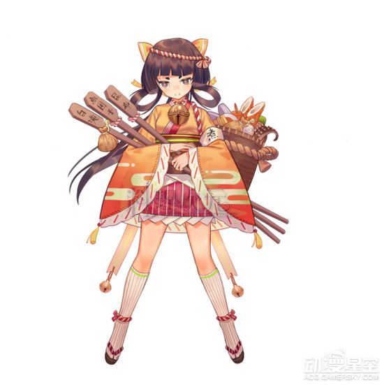 美食娘化手游《料理次元》角色立绘 萌娘美食超可口