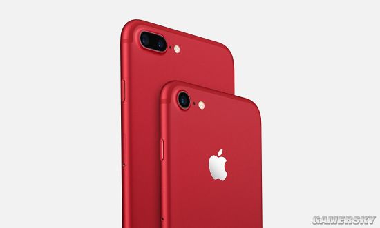 苹果iPhone7红色特别版正式发布!售价6188元