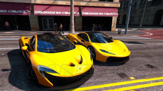 《gta5》游戏车辆和真实车辆对比