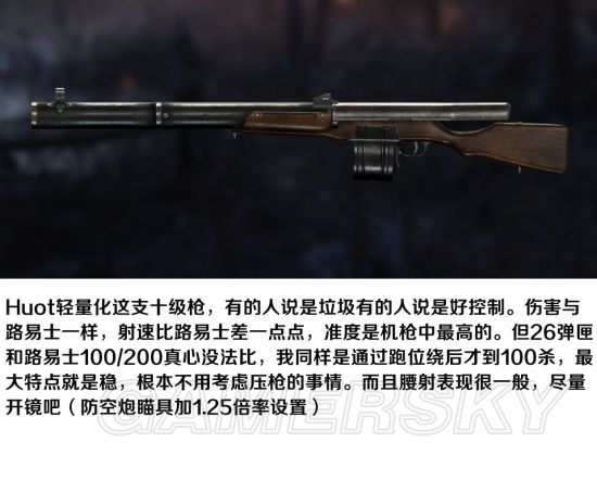 战地1支援兵武器分析与使用技巧