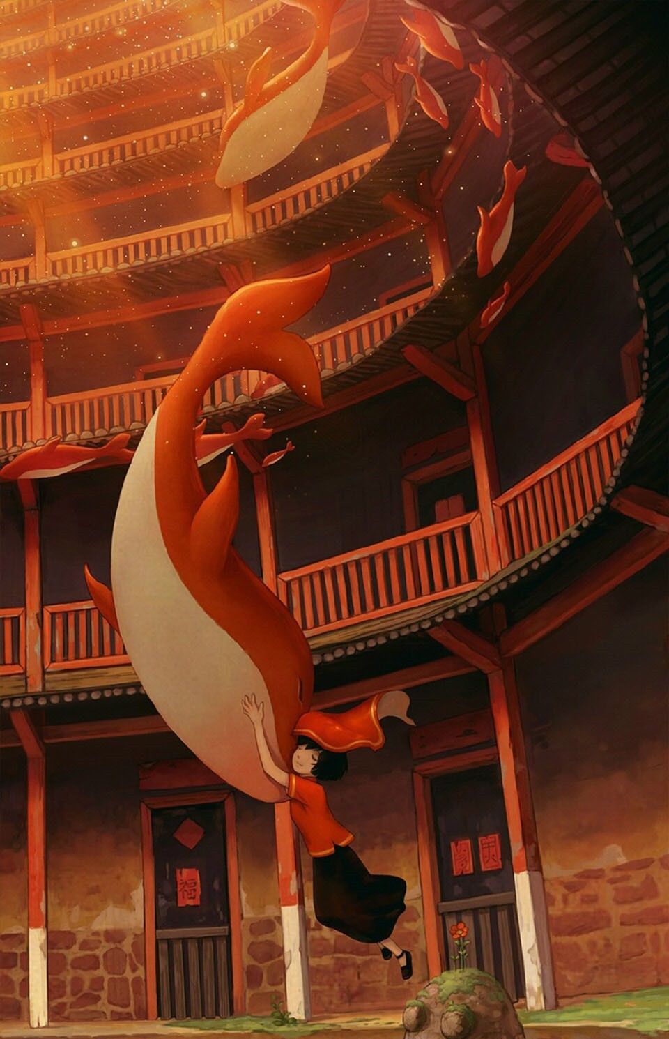 国产动画《大鱼海棠》将在韩国上映 海报公开