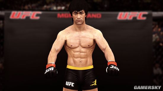 3 游戏名称:ufc格斗   游戏人物:bruce-lee   小编点评:李小龙是mma之