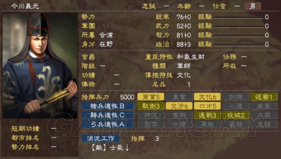 《三国志13》信长之野望75员新武将mod及使用说明