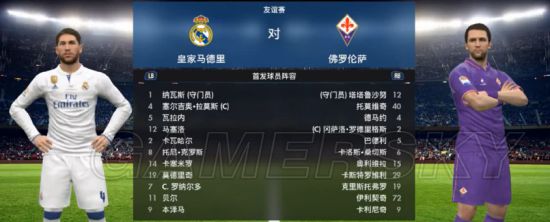 《实况足球2017(PES2017)》伯纳乌杯皇马VS