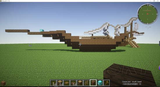 《我的世界》白色帆船制作图文教学_ :: 游民星空 gamersky.com
