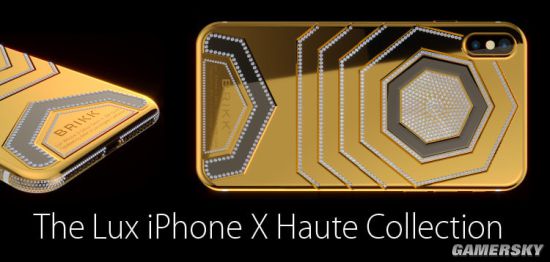 厂商推出黄金版iPhone X定制服务 最高售价超