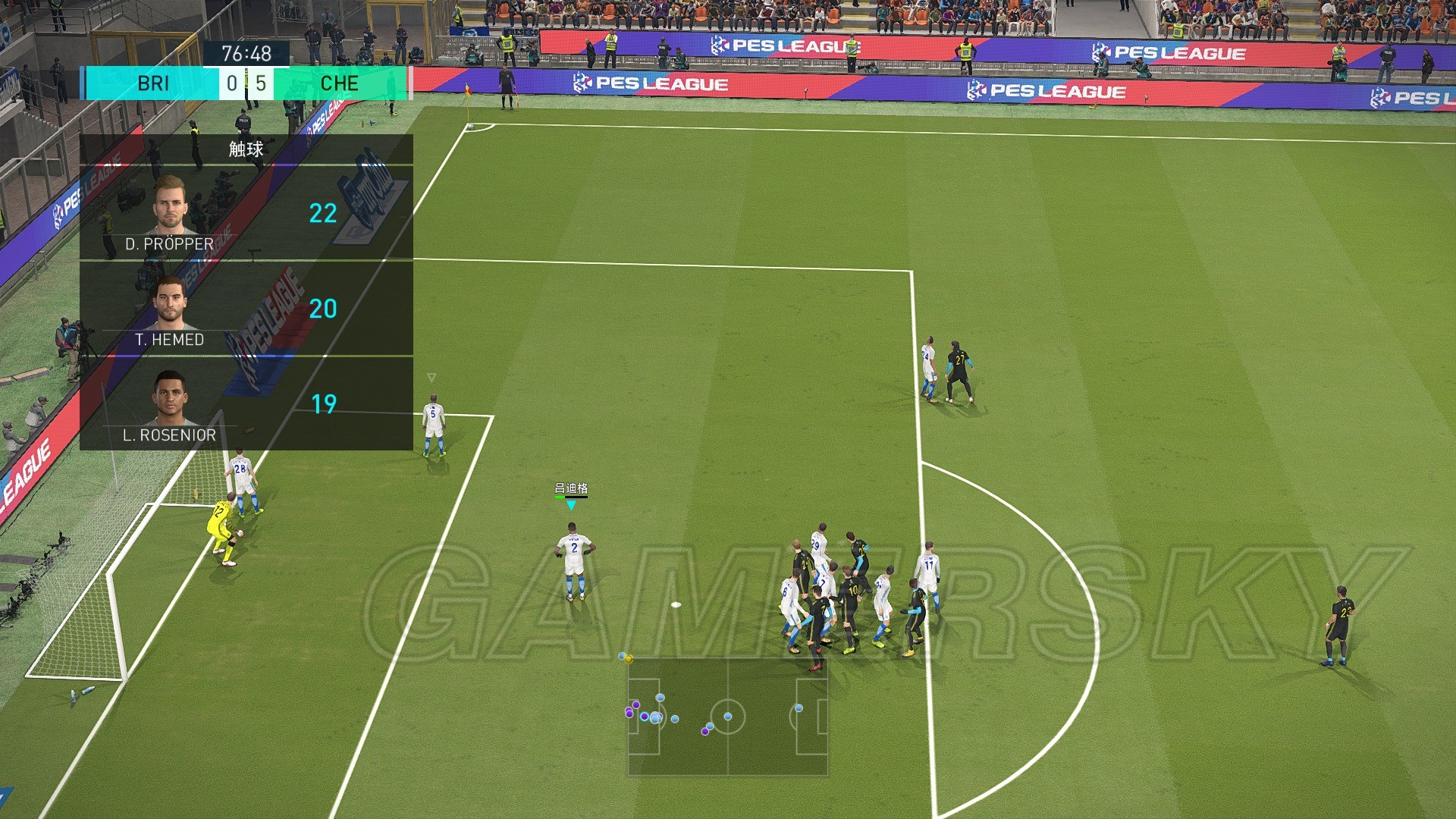 实况足球2018(PES2018)快速压迫战术打法图