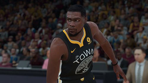 《nba2k18》勇士队杜兰特真实面补mod