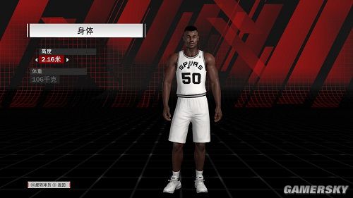 nba2k18海军上将大卫罗宾逊身形发型面补mod