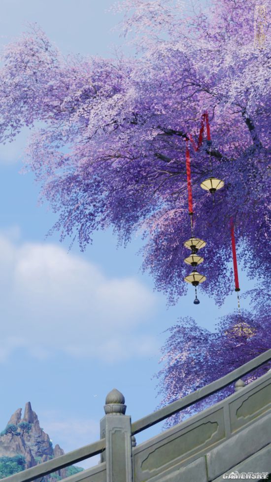 剑网3重制版长歌门派地图无p唯美场景手机壁纸截图|游民星空