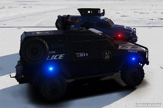 Gta5 Rcmp警用轻型装甲车mod 亮皮屋游戏攻略网