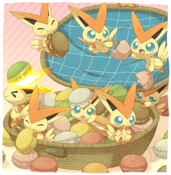 494比克提尼展开 #494 比克提尼 ビクティニ victini   属性:超能力