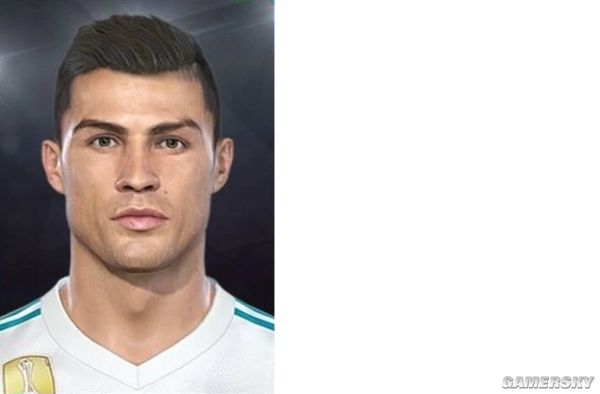 《实况足球2018》皇马C罗面部补丁