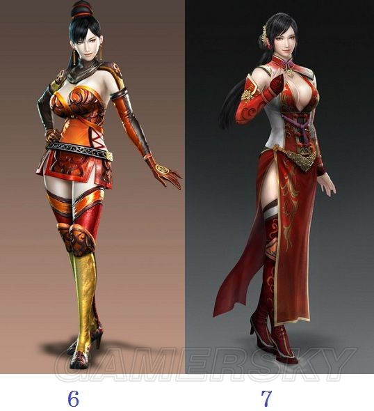 《真三国无双8》历代武将形象图鉴