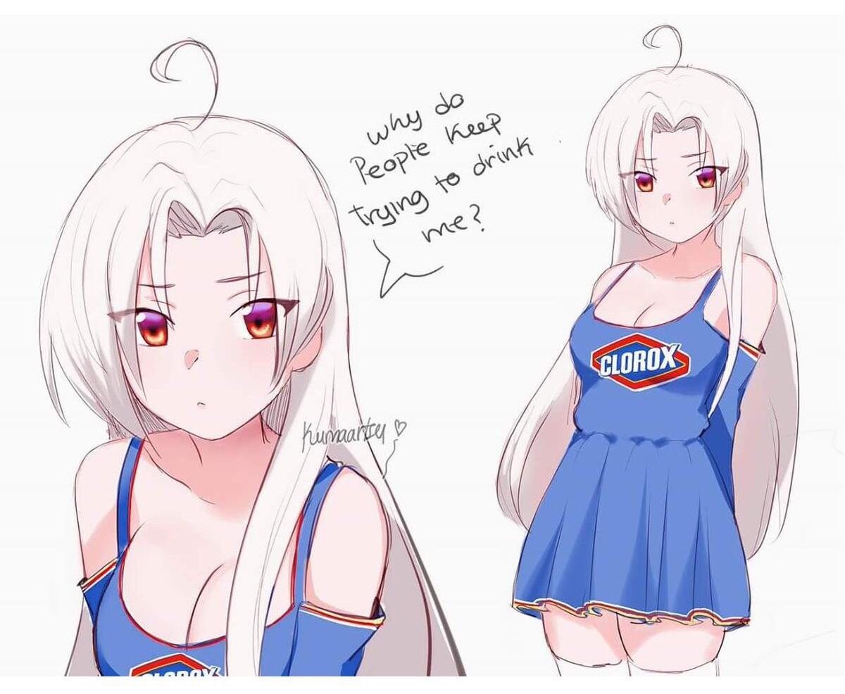 画师绘制洗衣液娘化拟人图 引发欧美网友狂欢