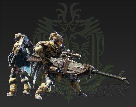 《怪物猎人世界》远程武器种类特征一览_重弩枪 游民星空 gamersky