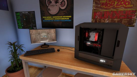 《装机模拟器（PC Building Simulator）》正式发售 63元装台1080 Ti顶配机