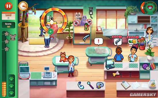 cares:amy's pet clinic》上线steam 宠物医院模拟经营类游戏