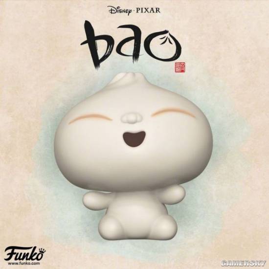 皮克斯新动画短片《包》的funko,可爱