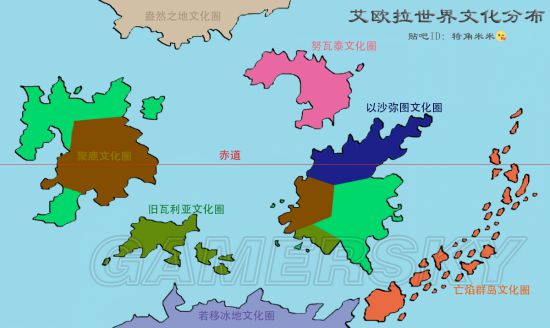 作图很慢,后面还会做一些比如人口分布,国家分布等图 亡焰群岛文化圈