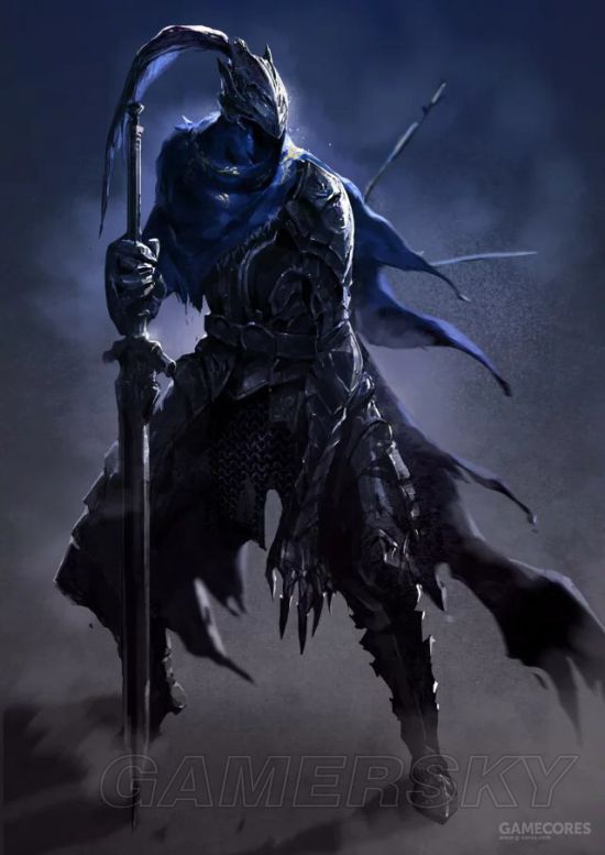 武装为圣属性大剑,结界大盾和银色铠甲,作为吸魂鬼猎人,武装都有