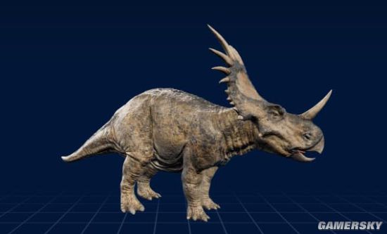 第39页:戟龙展开   戟龙(styracosaurus)又名刺盾角龙,在希腊文意为"