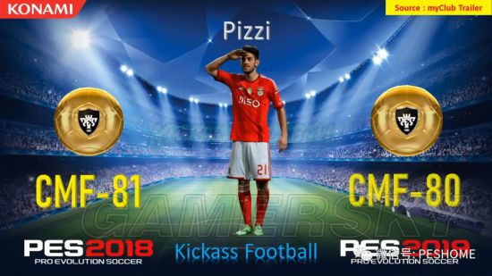 《实况足球2019(PES2019)》球员数据变动一