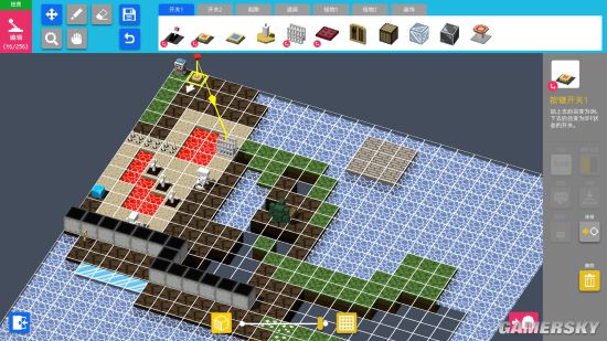 在《砖块迷宫建造者》这款游戏里弹奏出“紫苑镇”