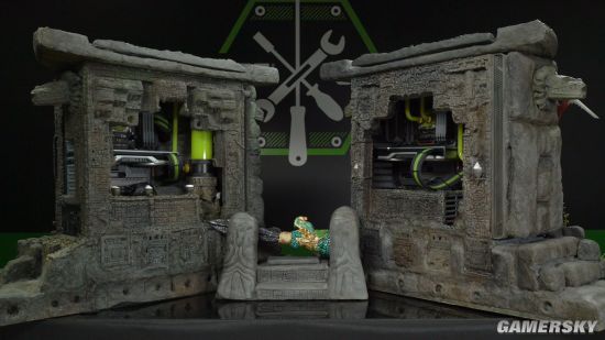 GC 2018：《古墓丽影》官推晒定制机箱 形似神秘玛雅遗迹