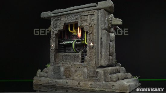 GC 2018：《古墓丽影》官推晒定制机箱 形似神秘玛雅遗迹