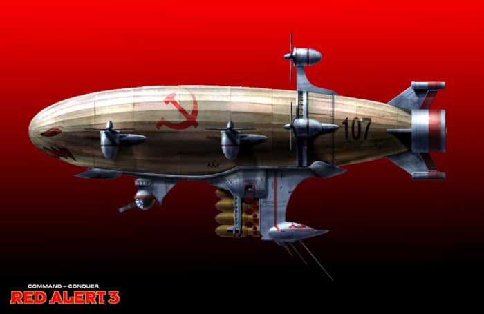 《红警》中的基洛夫空艇:实际军事性能如何?