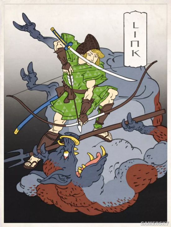 大佬绘制浮世绘风复联 超级英雄梦回日本战国
