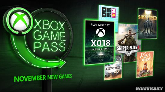 Xbox Game Pass 11月新增游戏：《狙击精英4》领衔