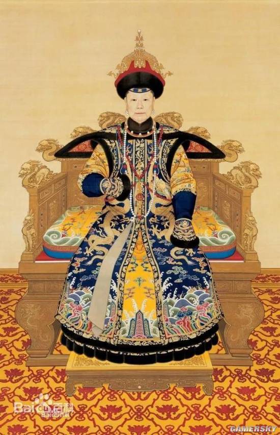 清朝皇后图片真实图片