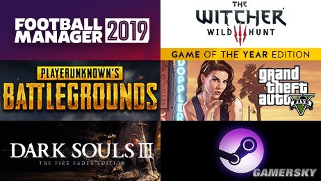 Steam周销量排行榜：《足球经理2019》成功登顶 《巫师3：狂猎》年度版紧随其后位居榜单第二                