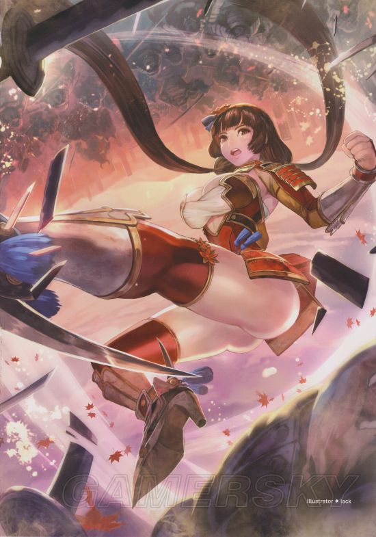 光荣无双系列女角色历代原画合集