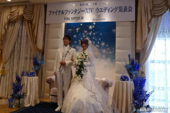 最终幻想14 主题婚礼演示完美还原游戏超梦幻 游民星空