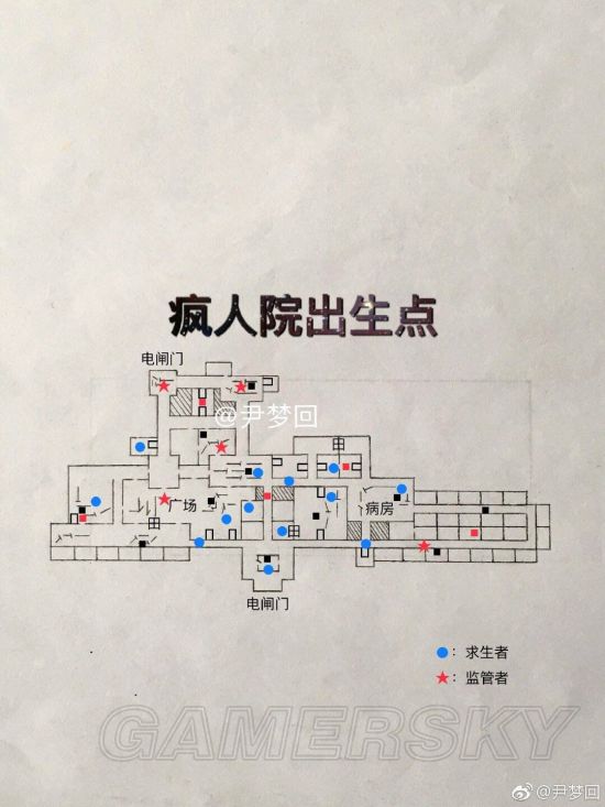 第五人格疯人院地图图片