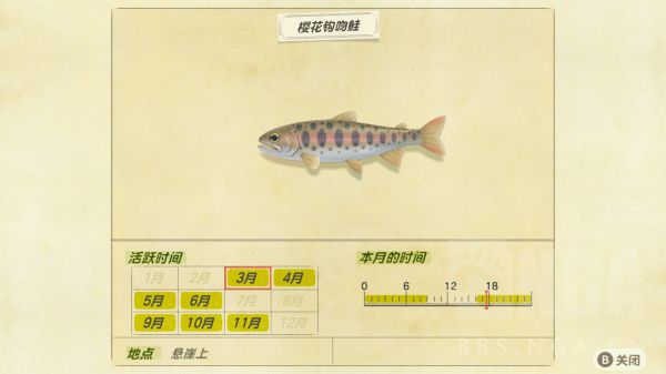 动物森友会钓鱼图鉴图片